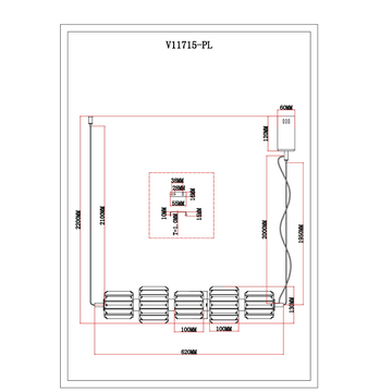 Светильник подвесной светодиодный Moderli V11715-PL Prismique