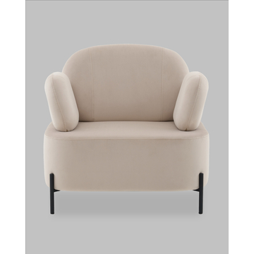 Кресло Кэнди велюр бежевый