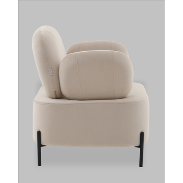 Кресло Кэнди велюр бежевый