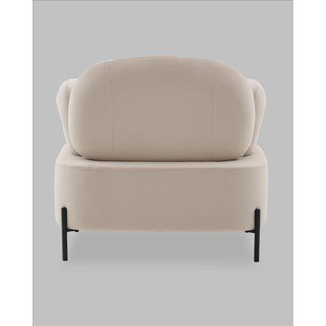 Кресло Кэнди велюр бежевый