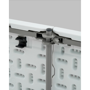 Стол складной Lite NEW 180*70*74 см - чемодан белый