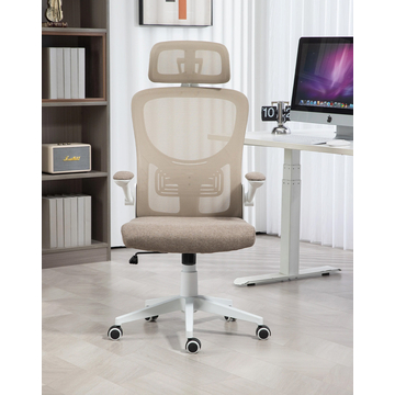 Кресло офисное TopChairs Airone бежевый ткань