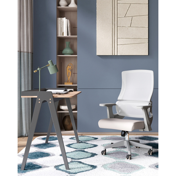 Кресло офисное TopChairs Argo серый