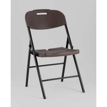 Стул складной банкетный коричневый под дерево 4 шт.