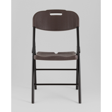 Стул складной банкетный коричневый под дерево 4 шт.