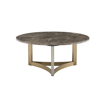 Журнальный столик Кассия 90*90 см темная керамика