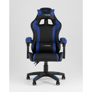 Кресло спортивное TopChairs Shadow черно-синий