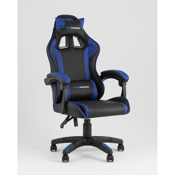 Кресло спортивное TopChairs Shadow черно-синий