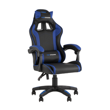 Кресло спортивное TopChairs Shadow черно-синий