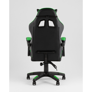 Кресло спортивное TopChairs Shadow черно-зеленый