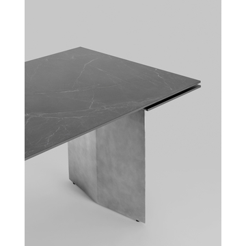 Стол обеденный Селин раскладной 180-260*90 керамика темная