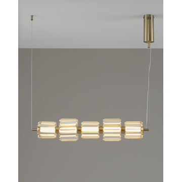 Светильник подвесной светодиодный Moderli V11715-PL Prismique