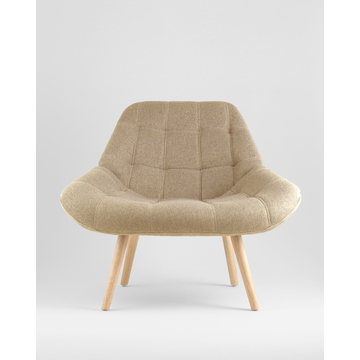 Кресло Олби Квадро бежевый