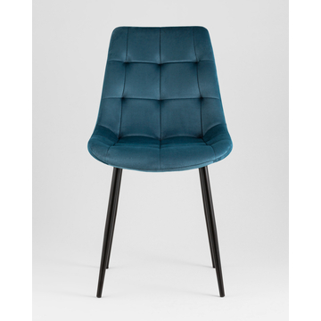 Стул Флекс New велюр сине-зеленый 4 шт