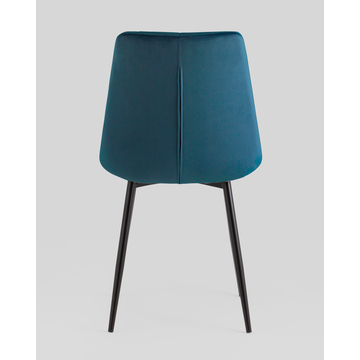 Стул Флекс New велюр сине-зеленый 4 шт