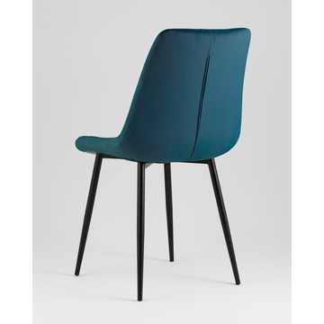 Стул Флекс New велюр сине-зеленый 4 шт