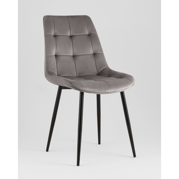 Стул Флекс New велюр светло-серый