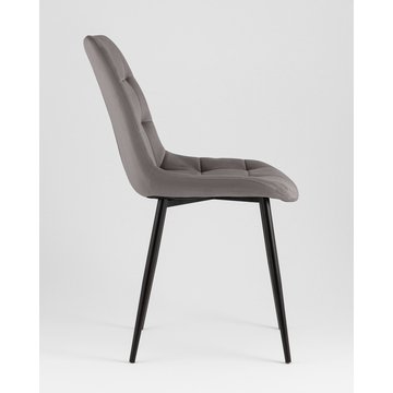 Стул Флекс New велюр светло-серый