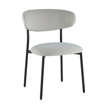 Стул обеденный Ayla светло-серый