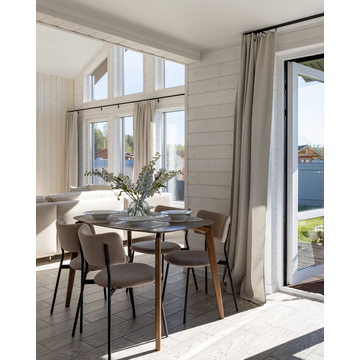 Стул Амелия велюр бежевый