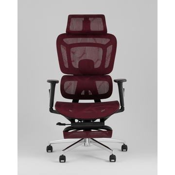 Кресло офисное TopChairs Nimbus бордовый