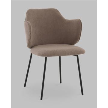 Стул Джиннет NEW велюр капучино