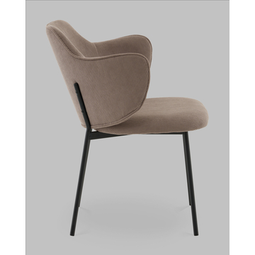 Стул Джиннет NEW велюр капучино