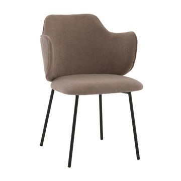 Стул Джиннет NEW велюр капучино