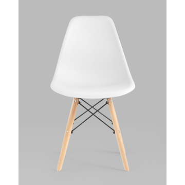 Стул DSW белый (разборный каркас)