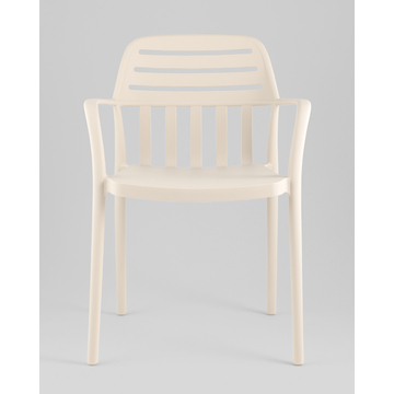 Стул Siena пластик бежевый 4 шт.