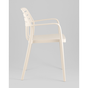 Стул Siena пластик бежевый 4 шт.