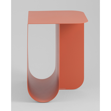 Журнальный столик Laure металл красный