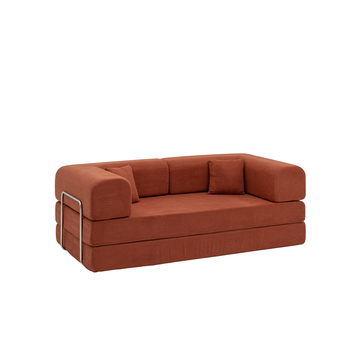 Диван SnapSofa вельвет оранжевый