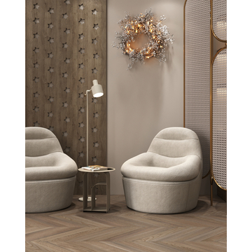 Журнальный столик Arwel металл серый