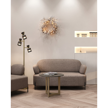 Диван Кэнди ткань букле капучино