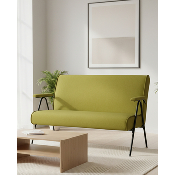 Диван Эндино рогожка лайм