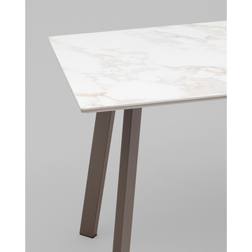 Стол Райли нераскладной 100*70*75 см столешница МДФ керамика Carla Larkin глянец