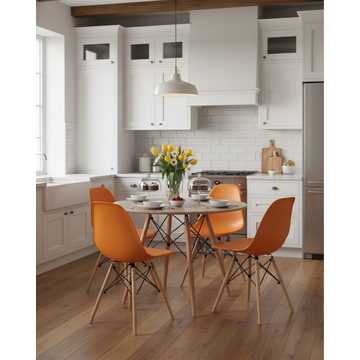 Стул DSW оранжевый x4