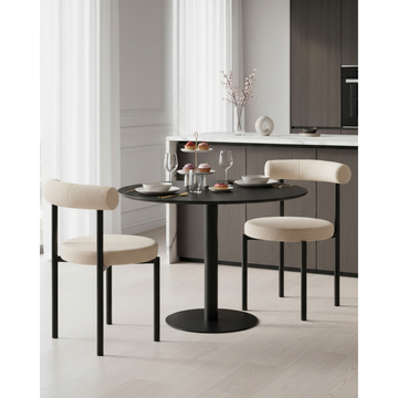 Стул обеденный Флорео букле бежевый