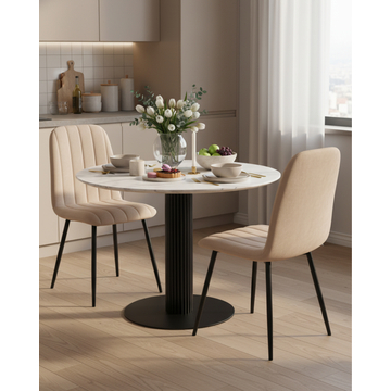 Стул Easy new велюр бежевый