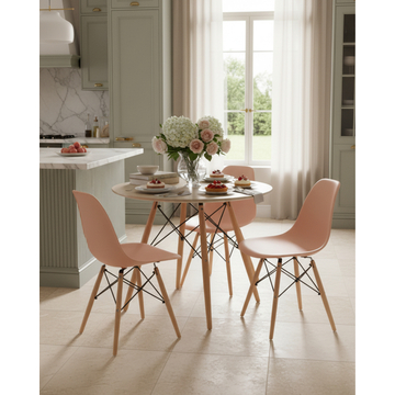 Стул DSW персиковый (разборный каркас)