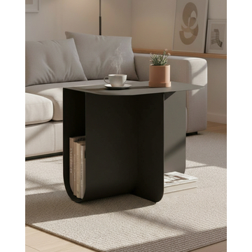 Журнальный столик Laure металл черный