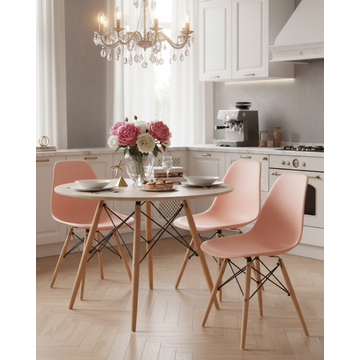 Стул DSW персиковый (разборный каркас)