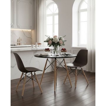 Стул DSW коричневый