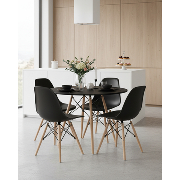 Стул DSW черный x4