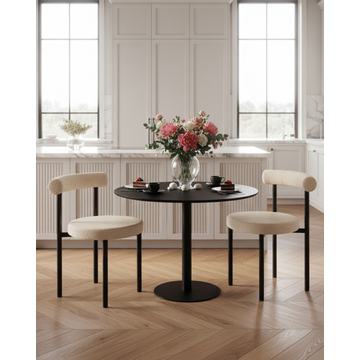 Стул обеденный Флорео букле бежевый