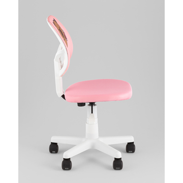 Кресло ЛОЛО Study розовый пластик белый