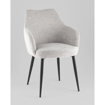 Стул обеденный Katys светло-серый рогожка