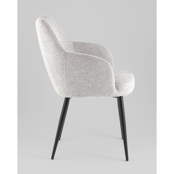 Стул обеденный Katys светло-серый рогожка