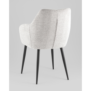 Стул обеденный Katys светло-серый рогожка